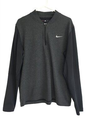Nike 1/4 Zip Golf Shirt Size Large